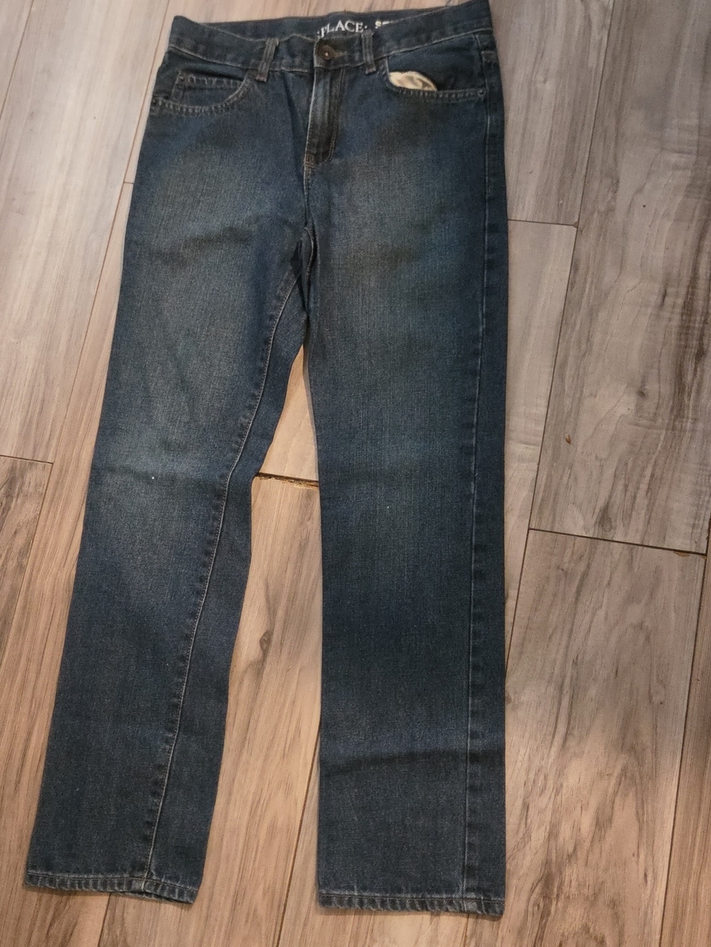 The Children's Place Dark Blue Straight-Leg Jeans